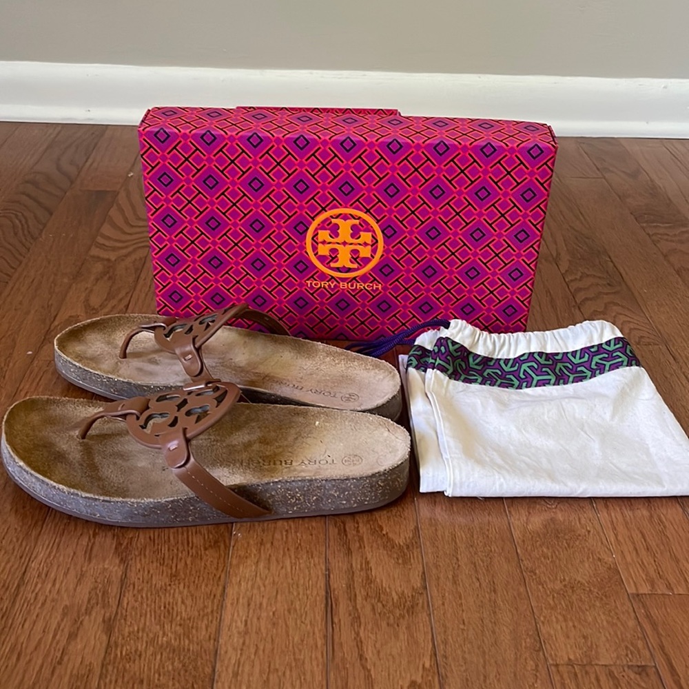 Tory Burch Miller Cloud Calf Leather/Cork